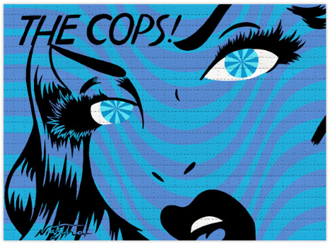 the cops (blue) card image
